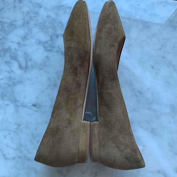Brown Suede Flats by Sam Edelman - Picture 5 of 9